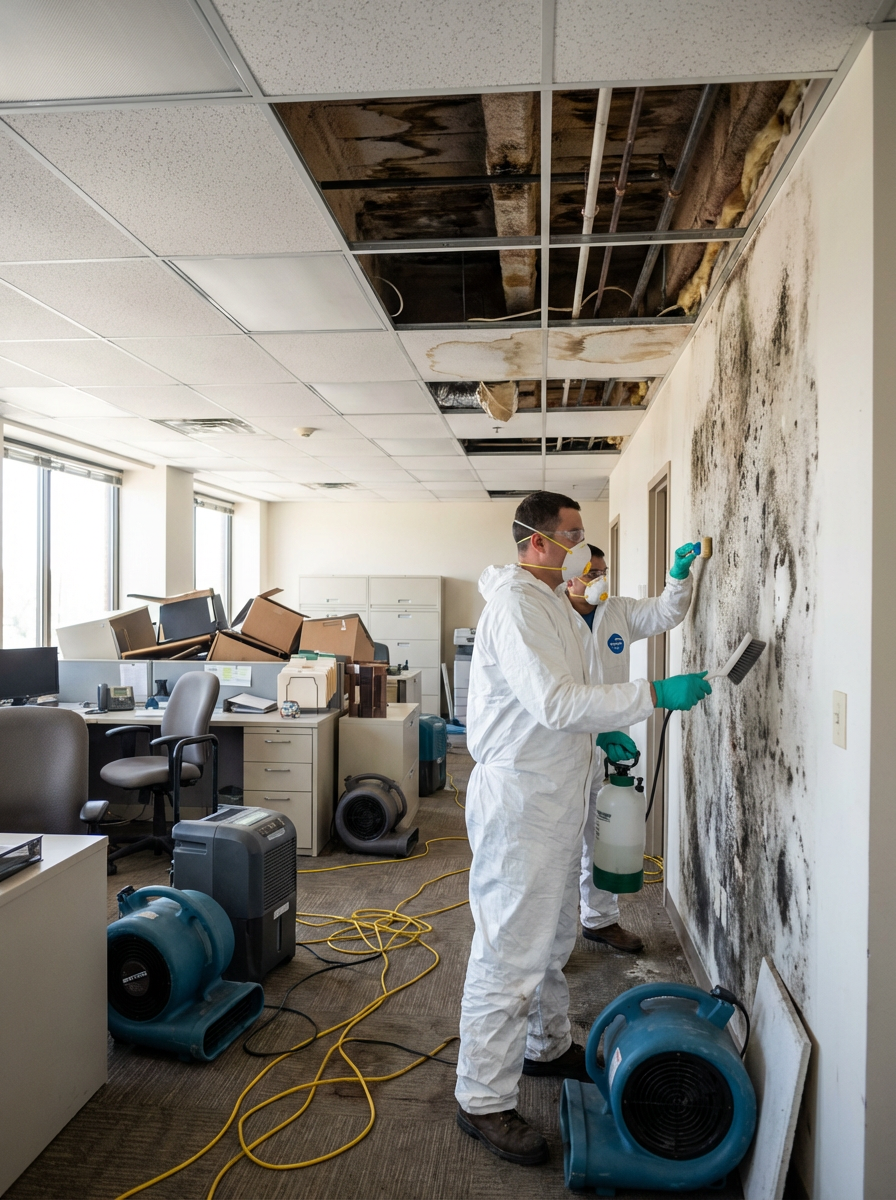 Décontamination de bureaux
